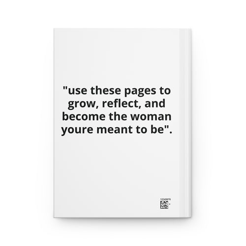 Becoming Her Hardcover Journal — Empowerment Notebook for Women & Self-Discovery