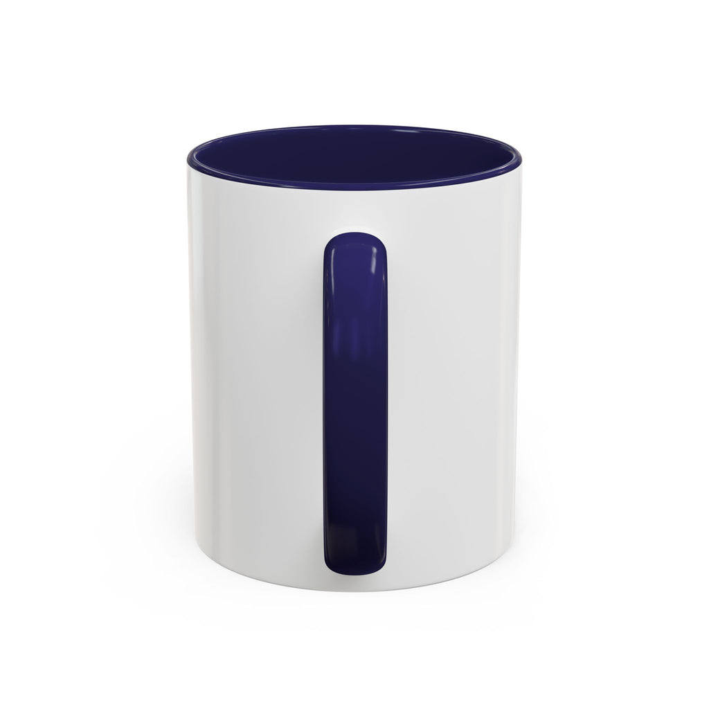 Expresso Yourself Coffee Mug — "and stay grounded" Accent Ceramic Mug (11/15oz)