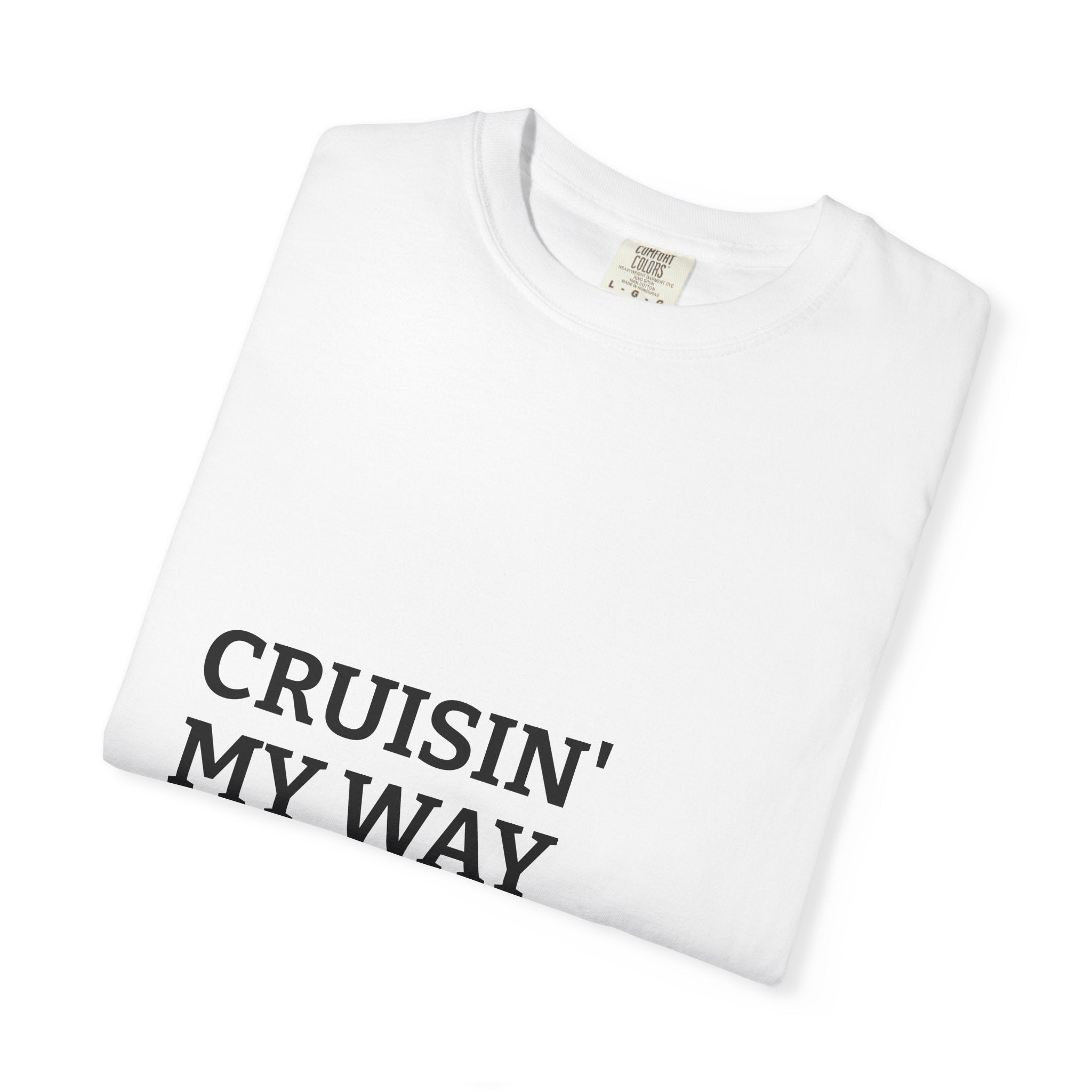 Cruisin' My Way into 60 Tee — 60th Birthday Celebration T-Shirt