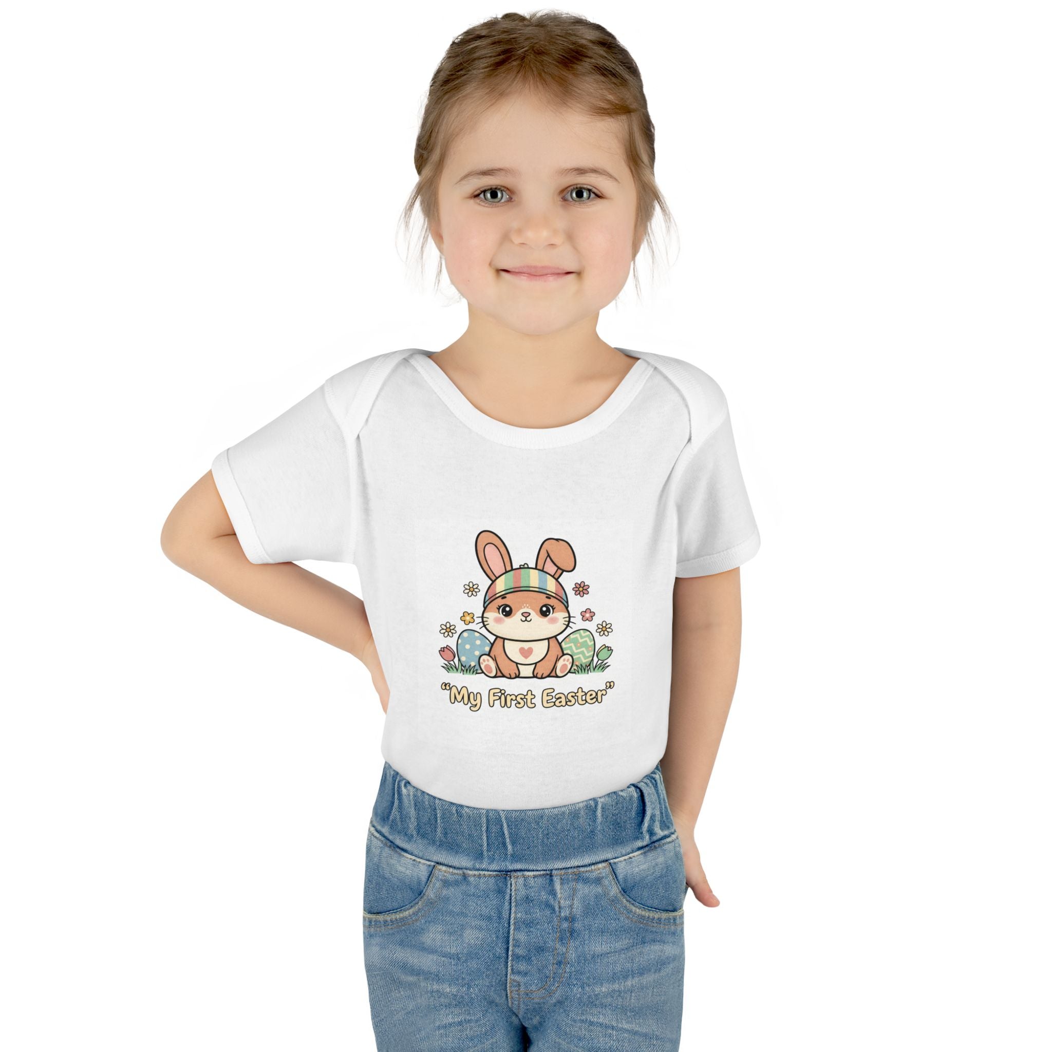 My First Easter Baby Bodysuit — Infant Easter Bunny Onesie