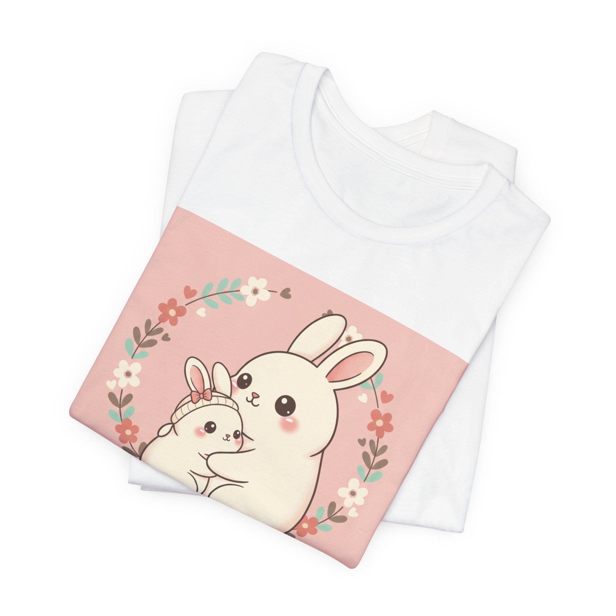 Mommy's Little Bunny T-Shirt - Cute Mother & Baby Rabbit Tee