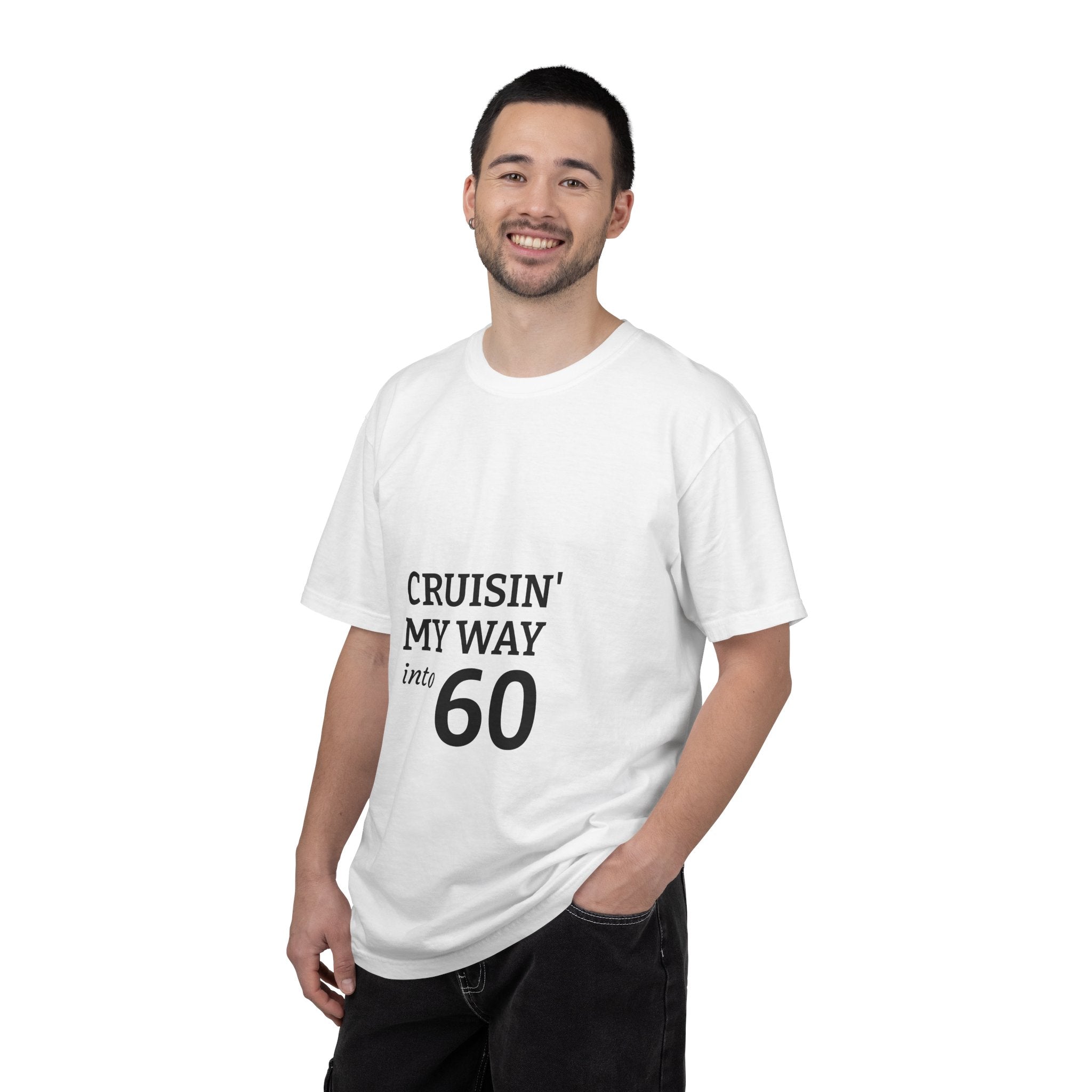 Cruisin' My Way into 60 Tee — 60th Birthday Celebration T-Shirt