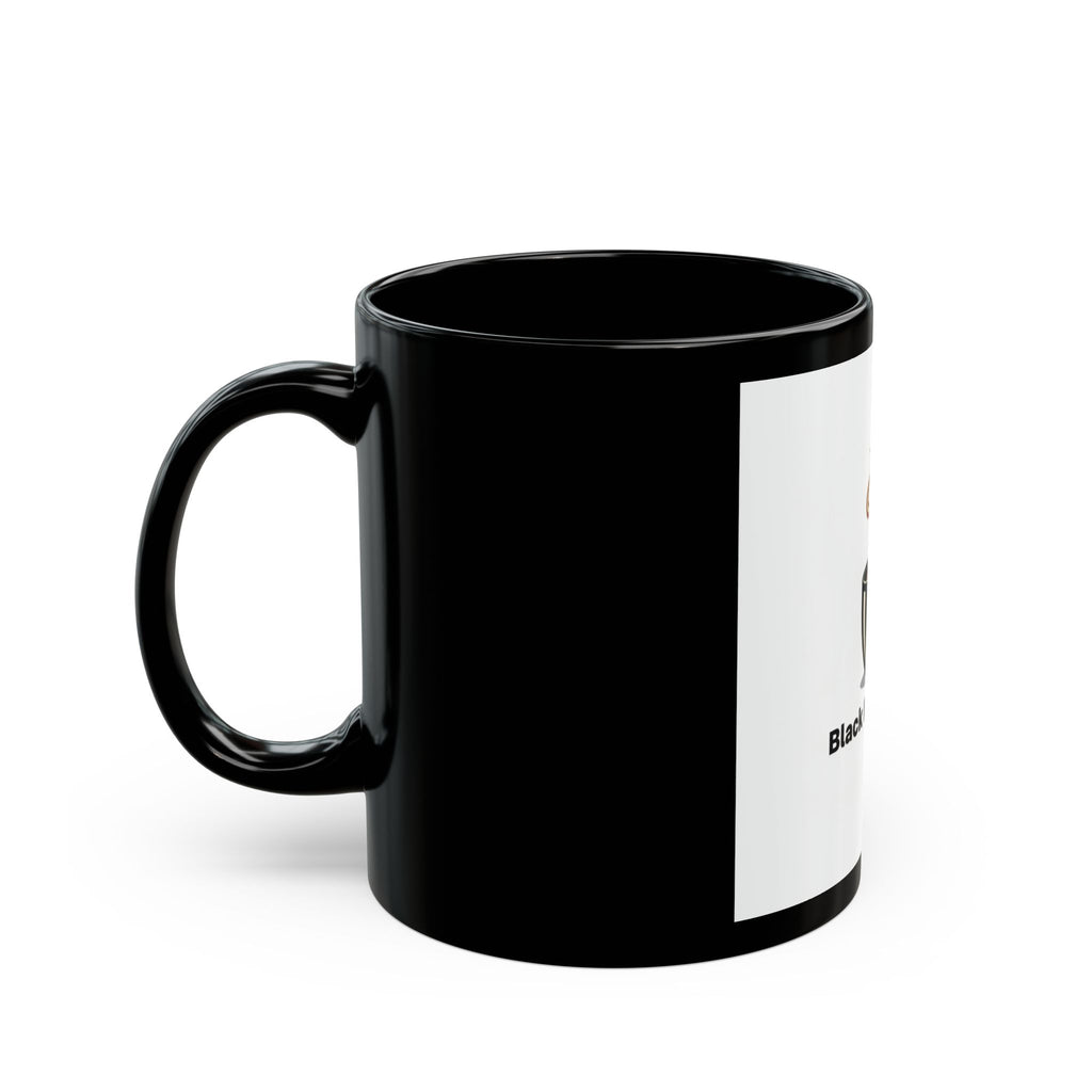 Black Mug Coffee Logo Ceramic Coffee Mug – 11oz & 15oz