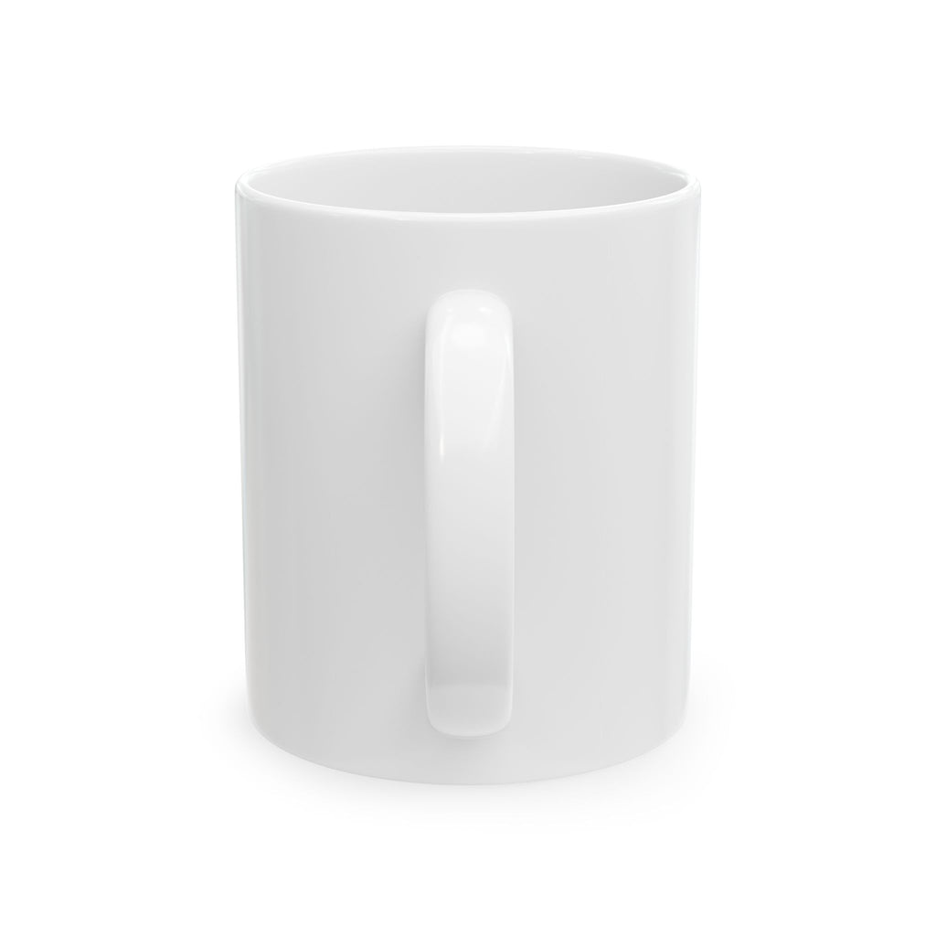 Coffee Time Ceramic Mug – Coffee Cup & Cupcake Design, 11oz/15oz