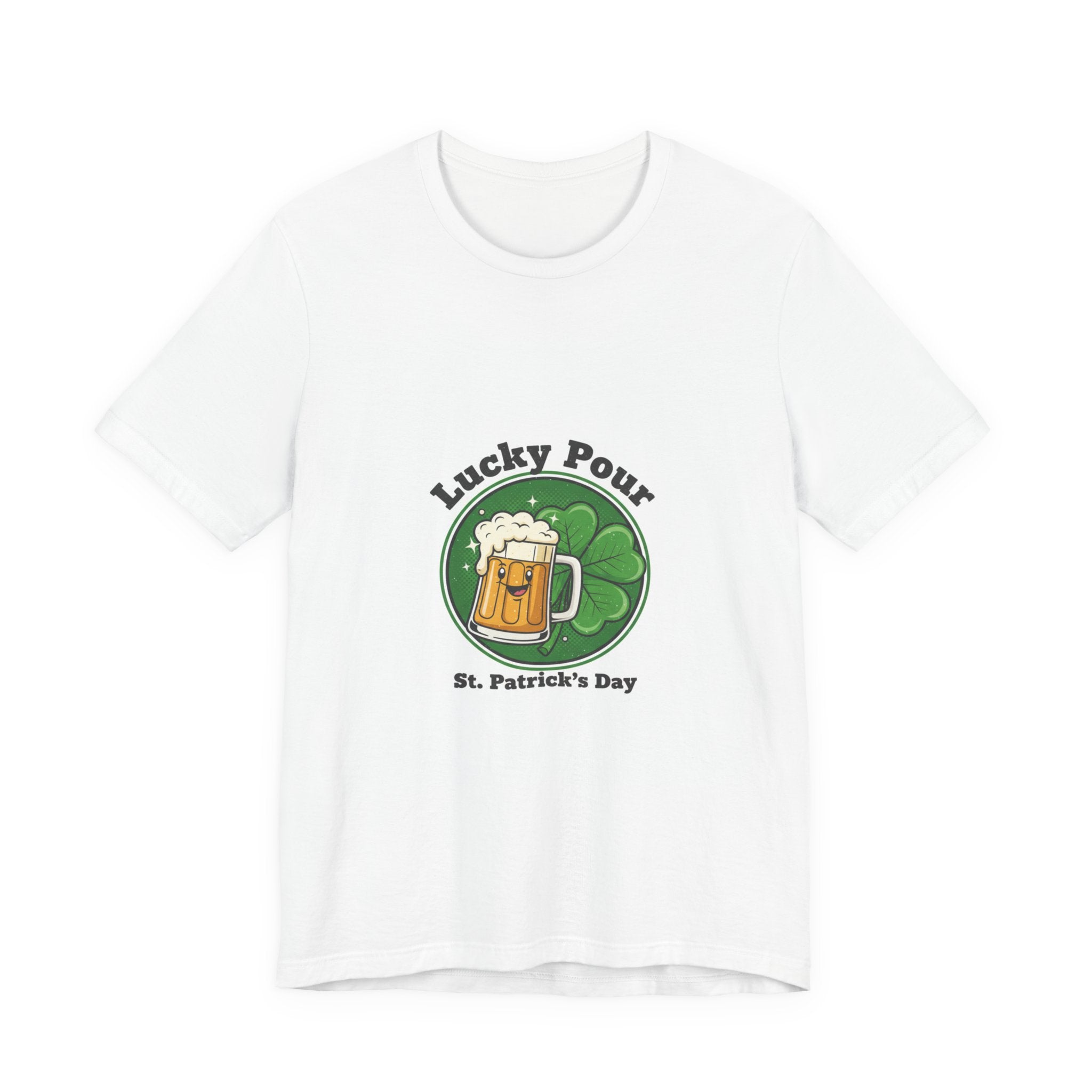 St. Patrick’s Day "Lucky Pour" Beer T-Shirt – Mug Graphic Tee