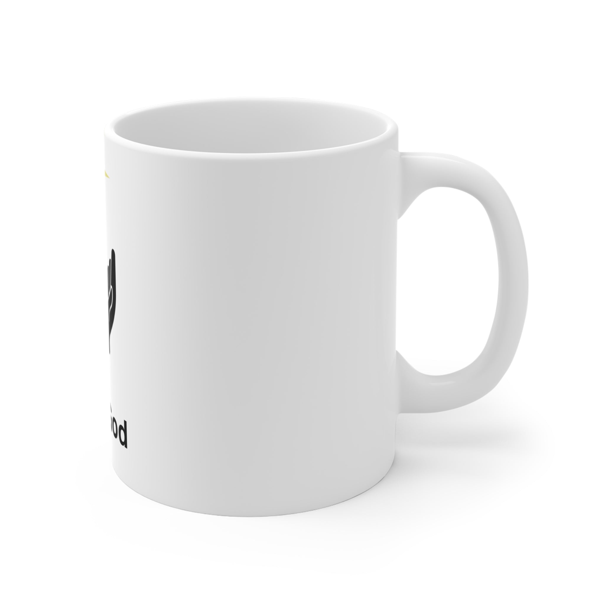 Trust God Ceramic Mug — Inspirational Christian Prayer Coffee Cup