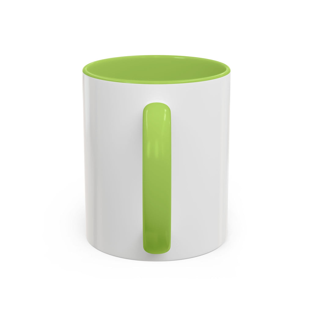 Expresso Yourself Coffee Mug — "and stay grounded" Accent Ceramic Mug (11/15oz)
