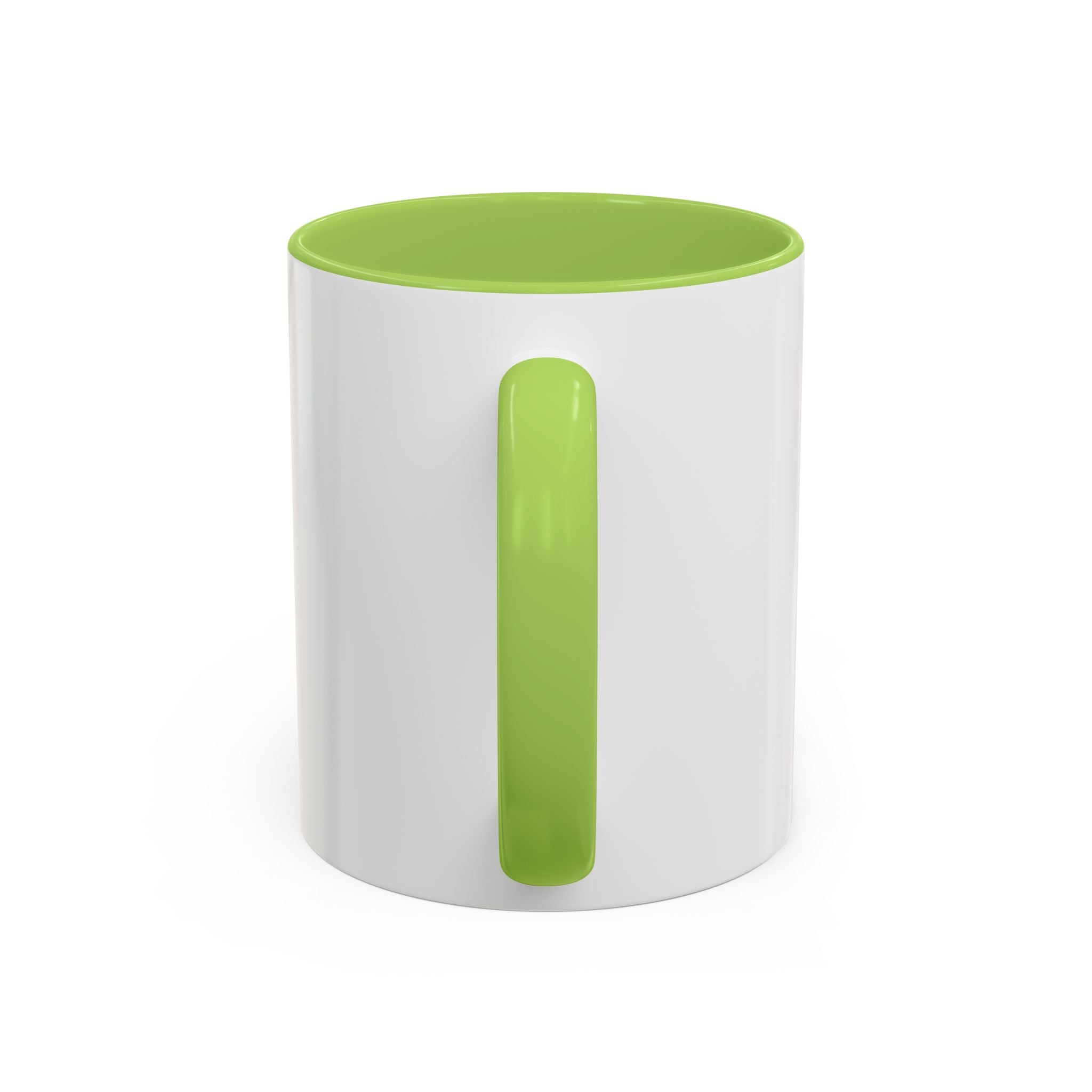 Expresso Yourself Coffee Mug — "and stay grounded" Accent Ceramic Mug (11/15oz)