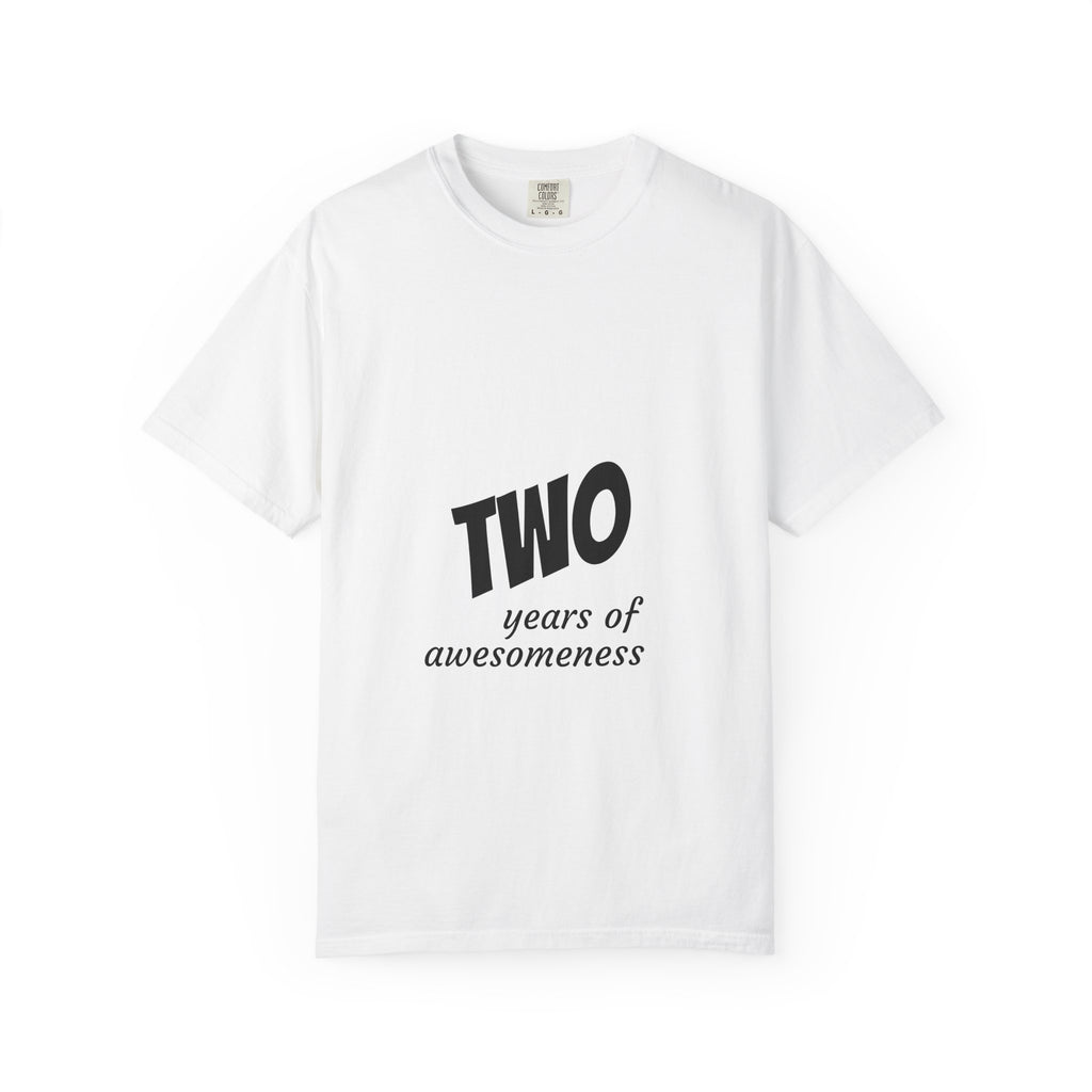 2 Years of Awesomeness T-shirt — Toddler/Child Birthday Tee