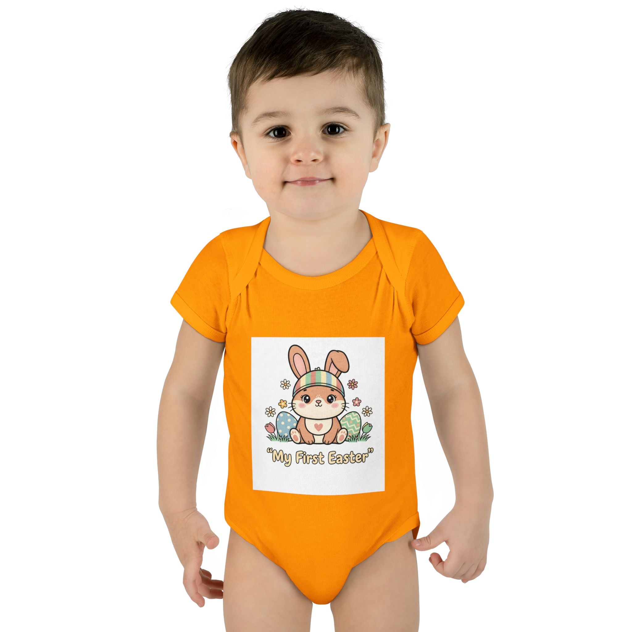 My First Easter Baby Bodysuit — Infant Easter Bunny Onesie