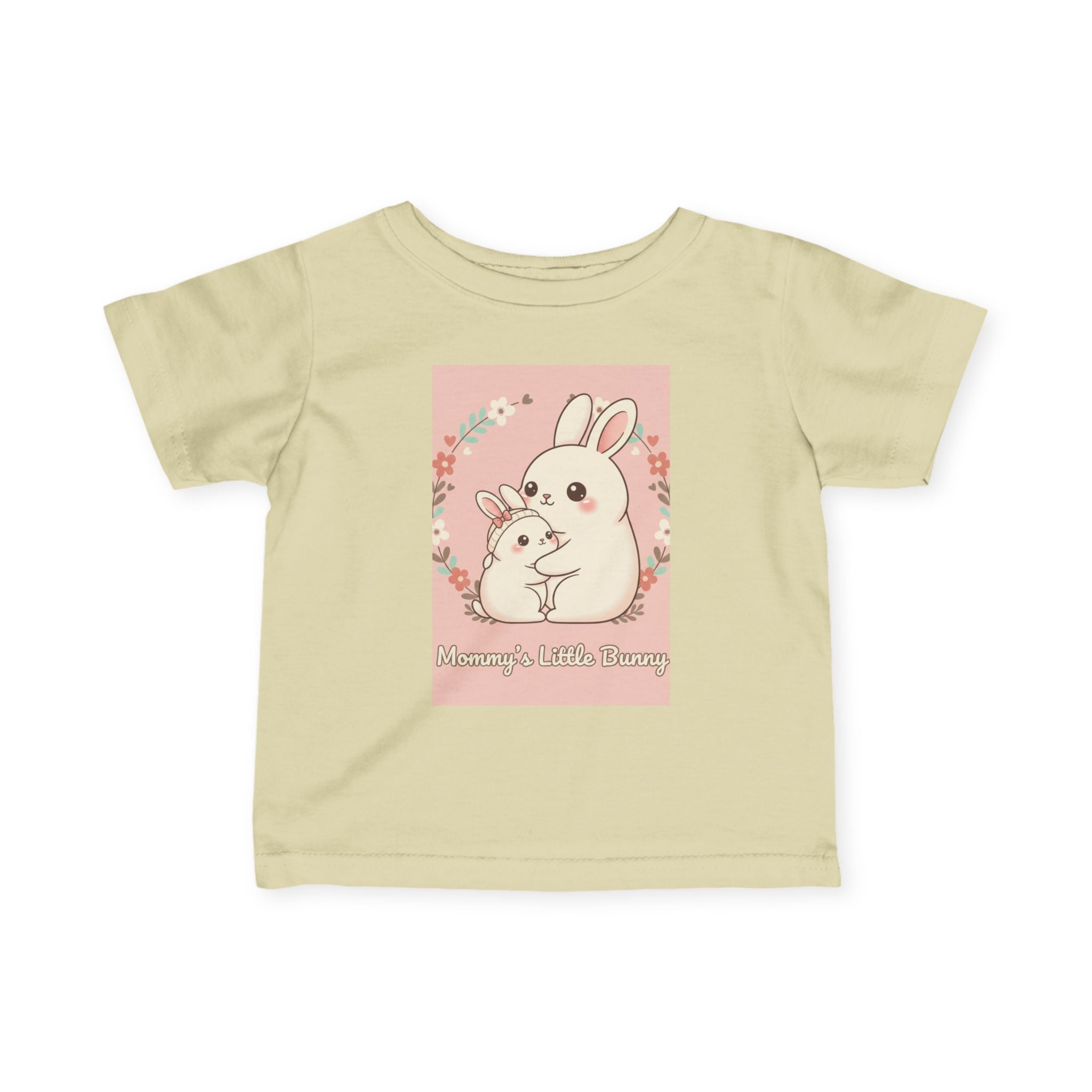 Infant Tee — Cute Mommy & Me Bunny Graphic Baby Shirt