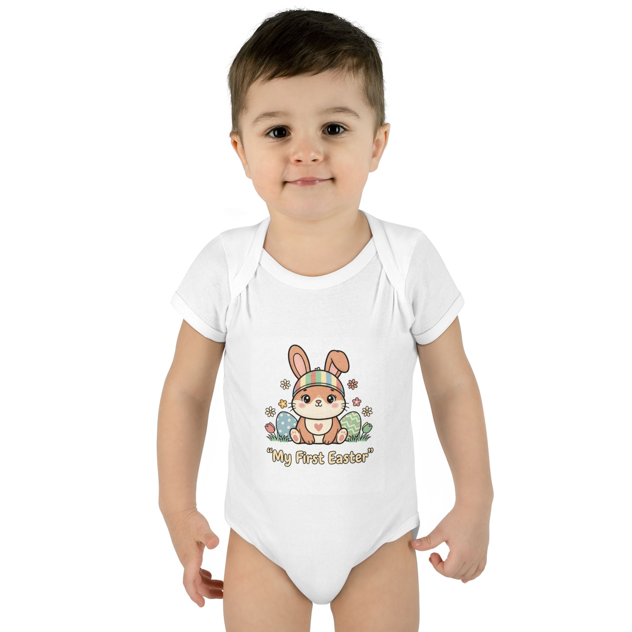 My First Easter Baby Bodysuit — Infant Easter Bunny Onesie