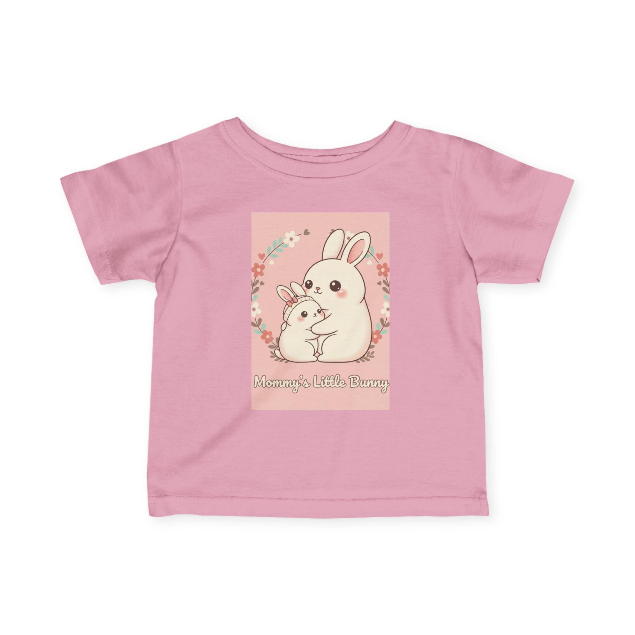 Infant Tee — Cute Mommy & Me Bunny Graphic Baby Shirt