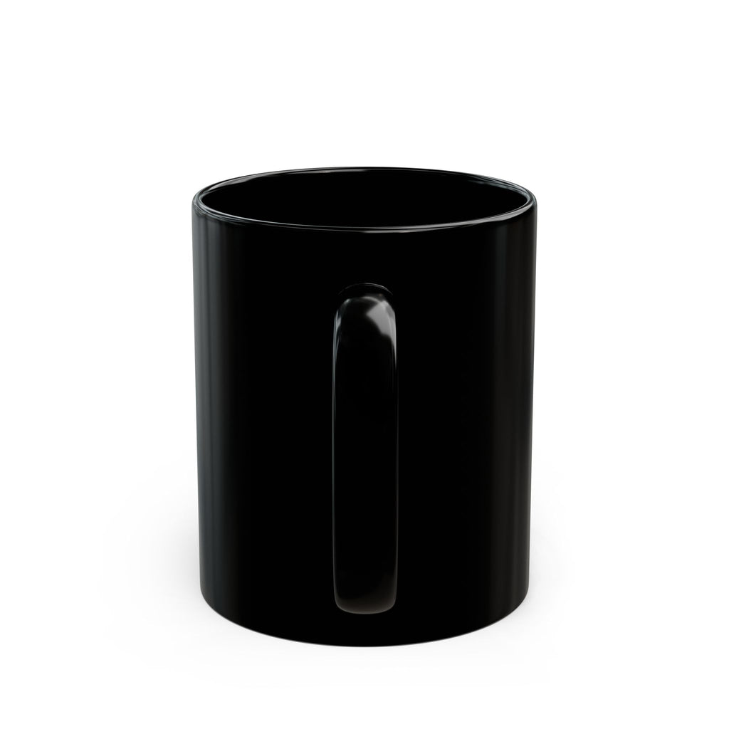 Believe In Yourself "Unstoppable" Inspirational Black Mug — Motivational Coffee Cup (11oz & 15oz)