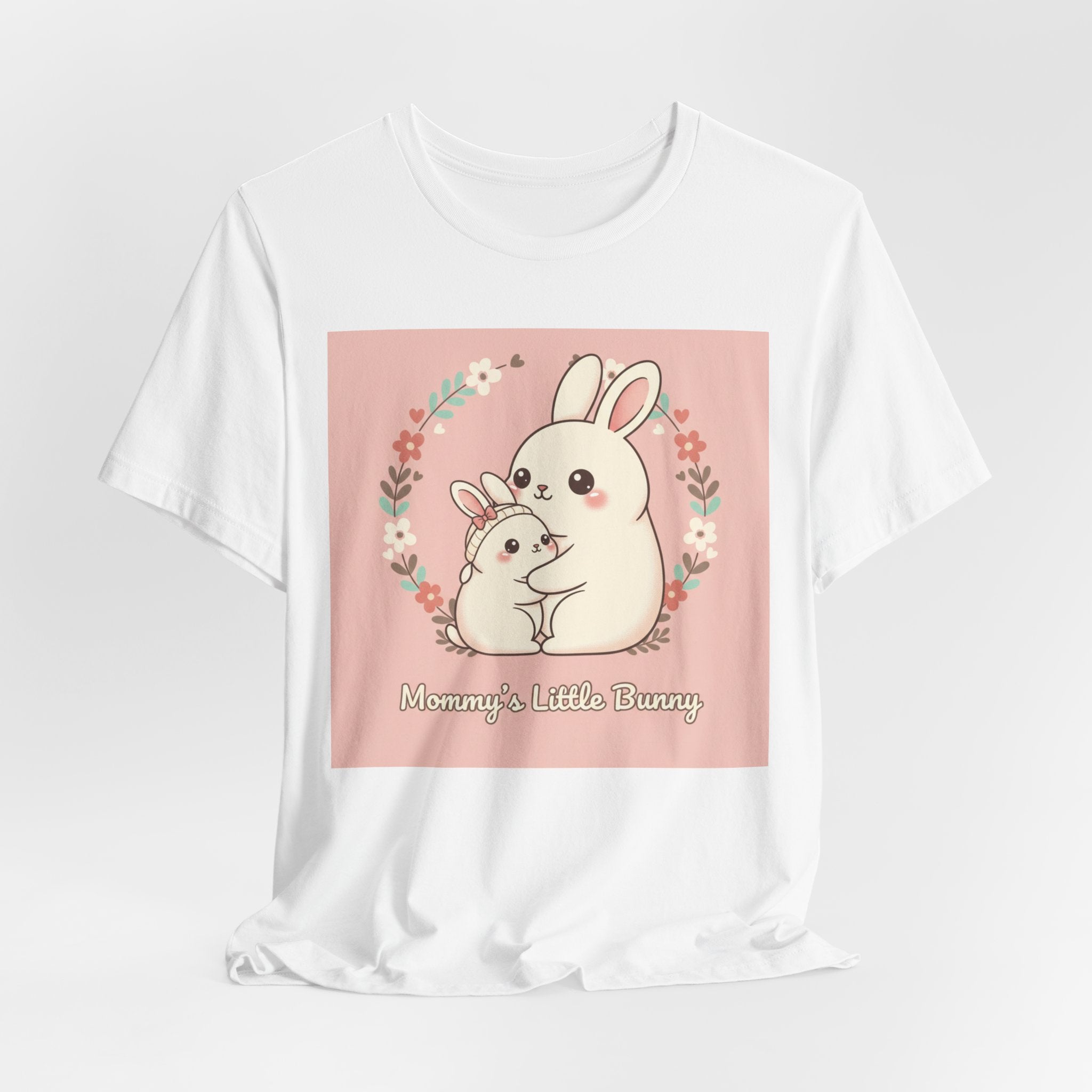 Mommy's Little Bunny T-Shirt - Cute Mother & Baby Rabbit Tee