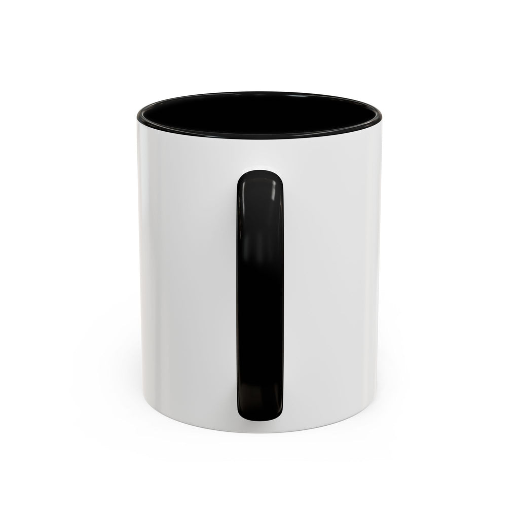 Expresso Yourself Coffee Mug — "and stay grounded" Accent Ceramic Mug (11/15oz)