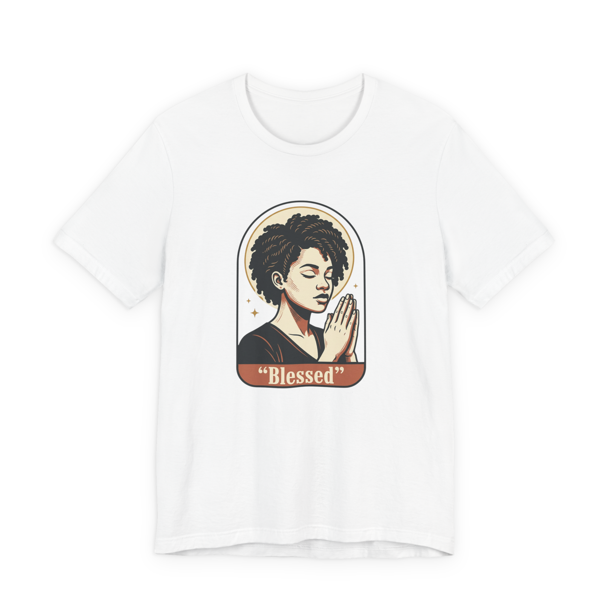 Blessed Prayer T‑Shirt — "He Handles The Battles I Can't See" Inspirational Tee